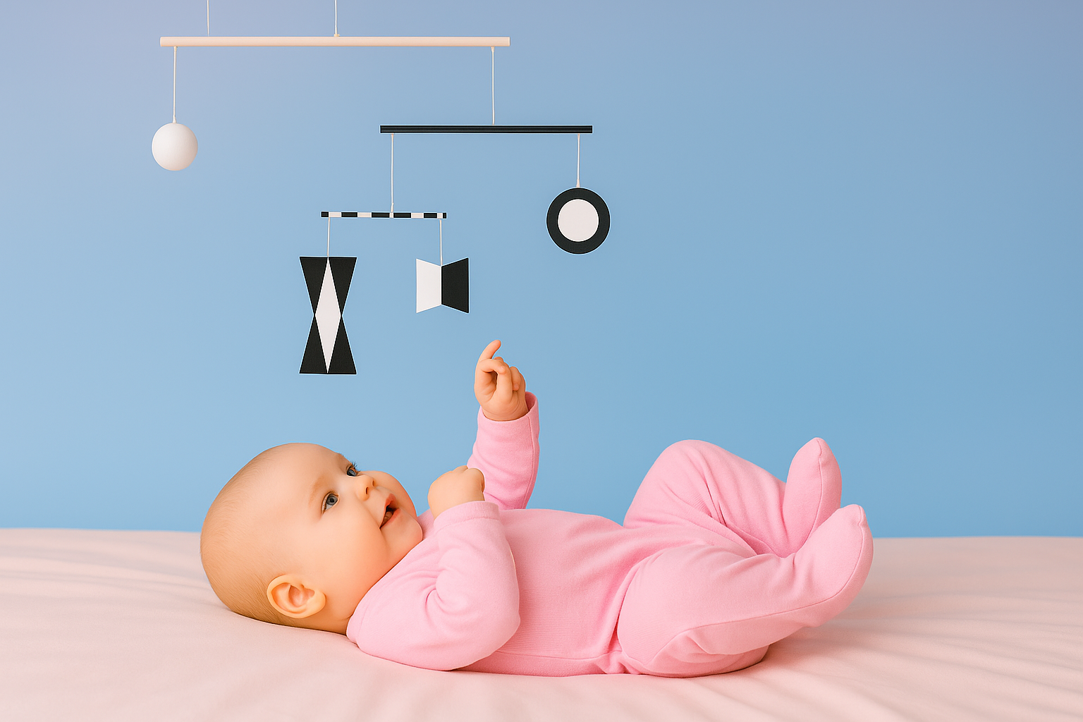 Mobile Montessori : le Guide Complet des 4 Mobiles pour Bébé