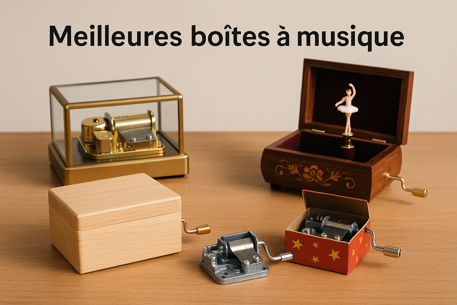 Les Meilleures Boîtes à Musique Bébé 2026 : Guide et avis