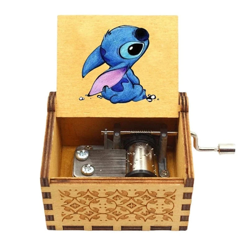 C Boîte à Musique Stitch MobileÉtoilé