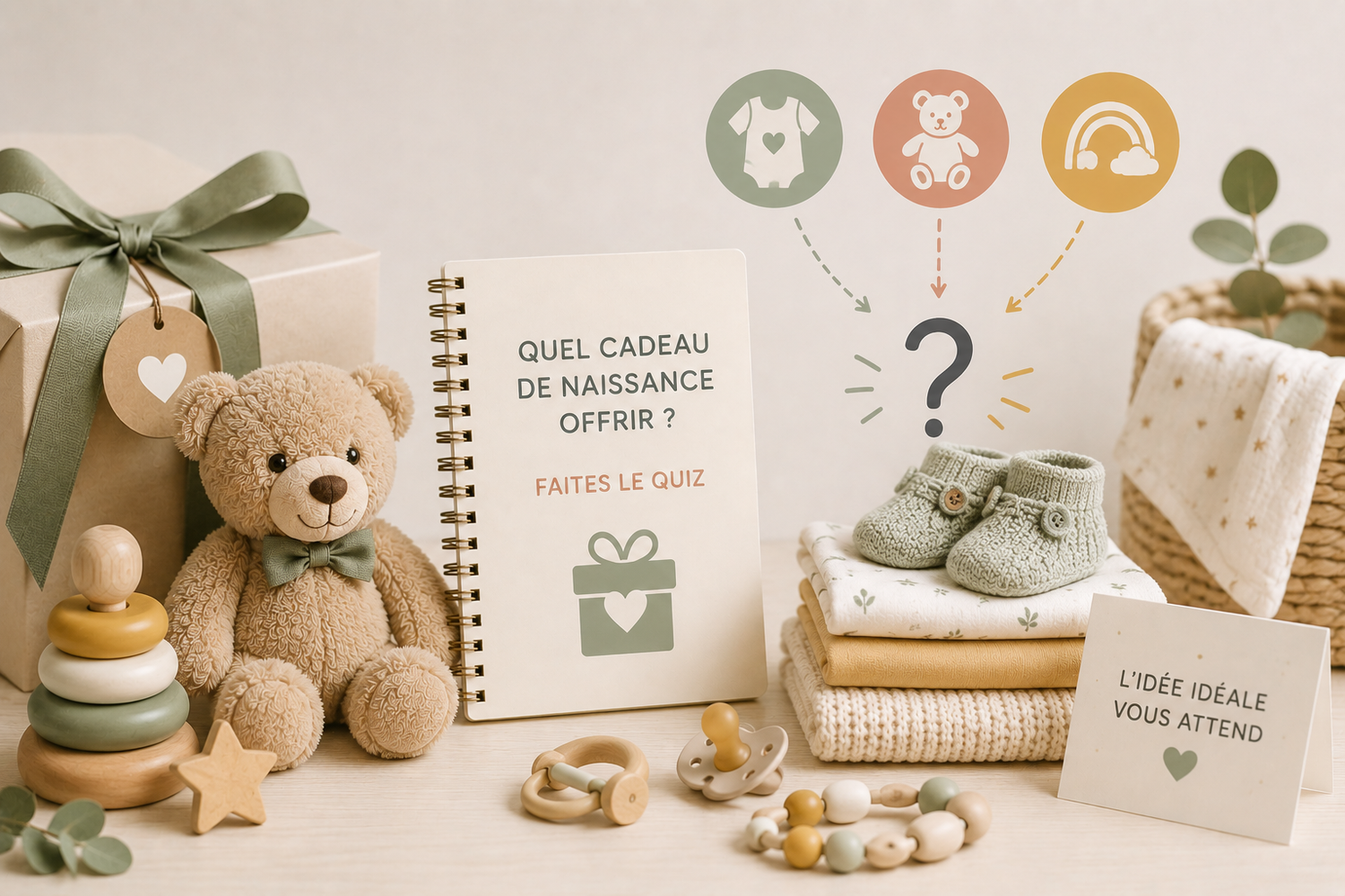 Quel Cadeau de Naissance Offrir  Faites le Quiz et Trouvez l’Idée Idéale
