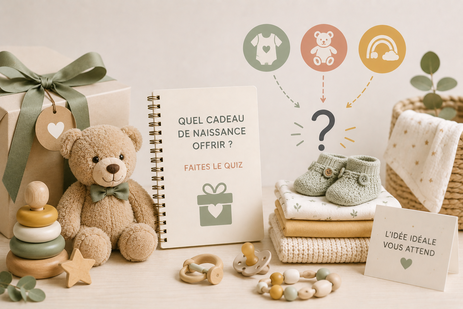 Quel Cadeau de Naissance Offrir  Faites le Quiz et Trouvez l’Idée Idéale