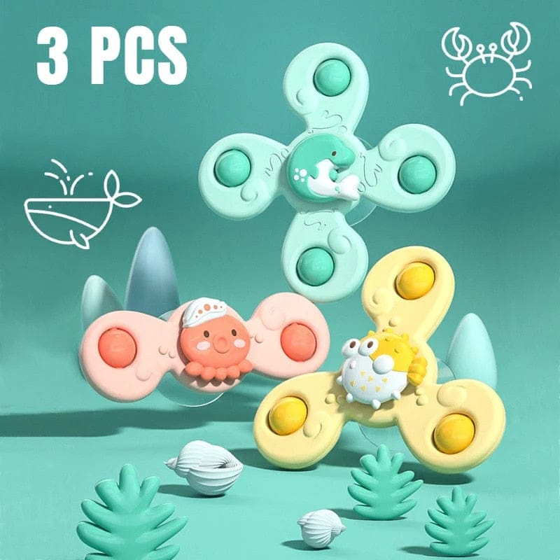 Ocean 3PCS Hochet Ventouse Spinner MobileÉtoilé
