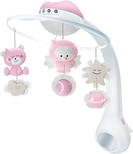 Rose Mobile Bebe Lumineux et Musical MobileÉtoilé