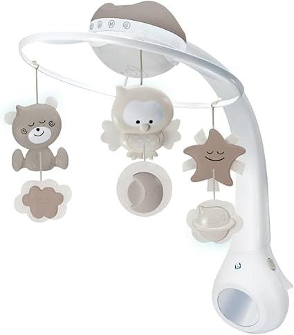 Gris Mobile Bebe Lumineux et Musical MobileÉtoilé