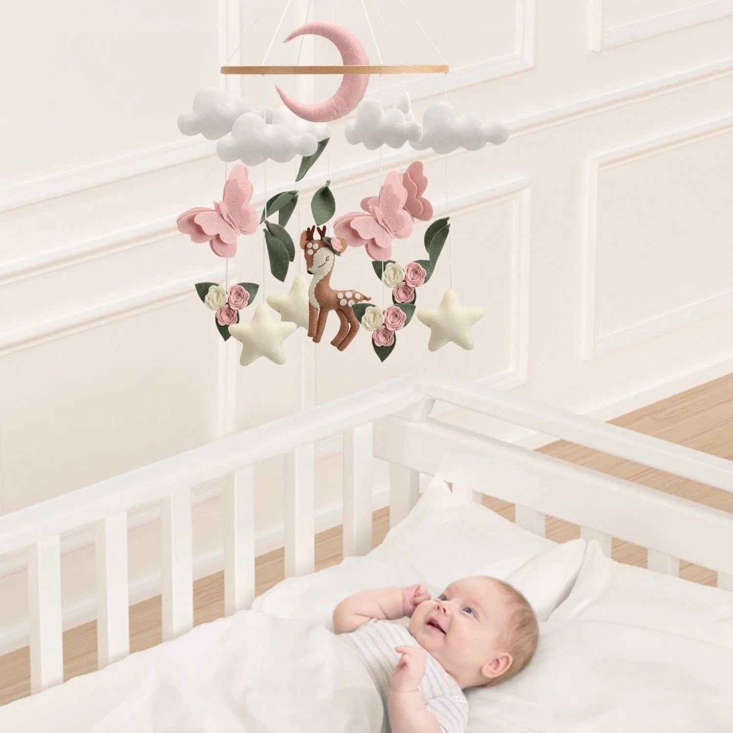 Mobile Lit Bébé Fille MobileÉtoilé